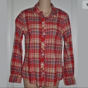 The LUCKY BRAND plaid button down size S
